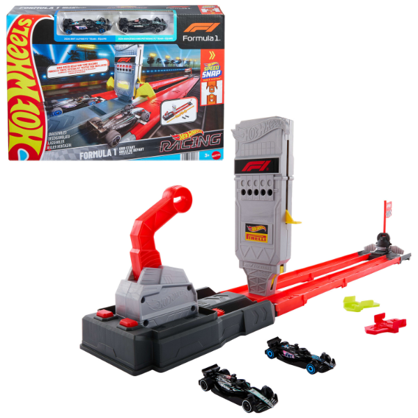 Игровой набор Hot Wheels «Гоночный трек F1» Игровой набор Hot Wheels «Гоночный трек F1»