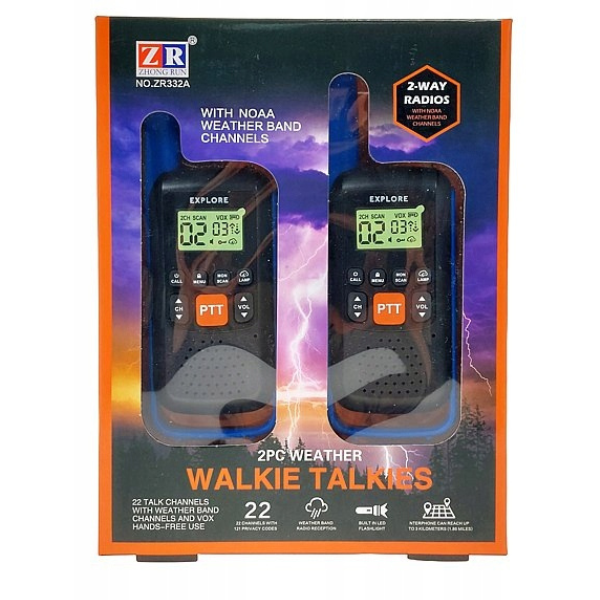 Stație radio „Comunicare la distanță”, rază de acțiune 3 km Stație radio „Comunicare la distanță”, rază de acțiune 3 km