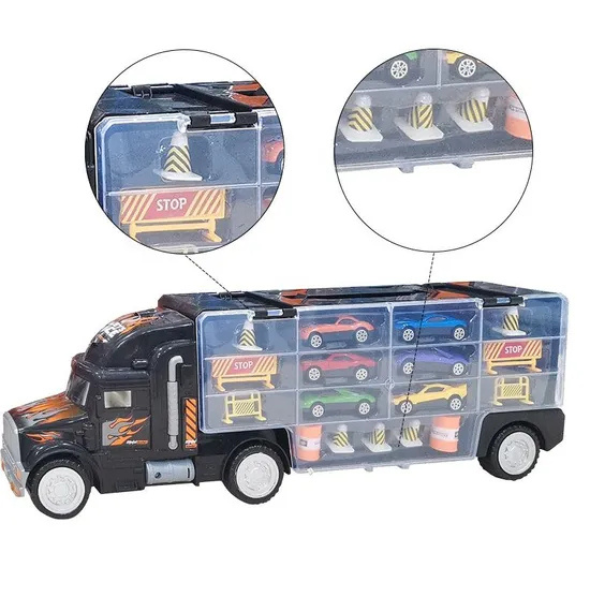 #01 Camion metalic cu container #01 Camion metalic cu container
