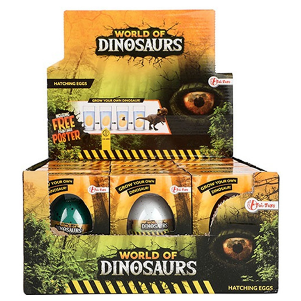 Яйцо с динозавром — World of Dinosaurs Hatching Egg (асс.) Яйцо с динозавром — World of Dinosaurs Hatching Egg (асс.)