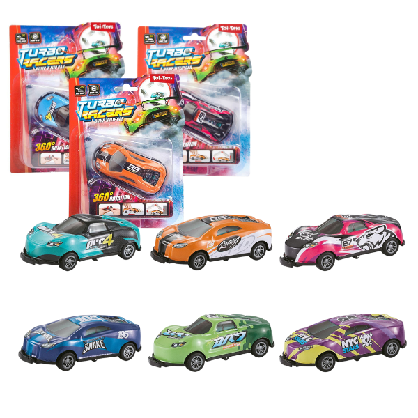 Mașina cascadorie Turbo Racer „Bump N Flip”, (as.)