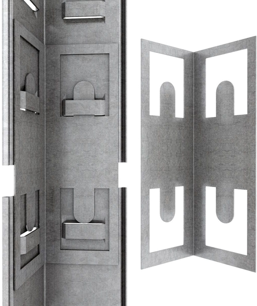 Raft metalic de depozitare Nex Budget 1600x800x400 mm, 4 rafturi MDF, galvanizat Raft metalic de depozitare Nex Budget 1600x800x400 mm, 4 rafturi MDF, galvanizat
