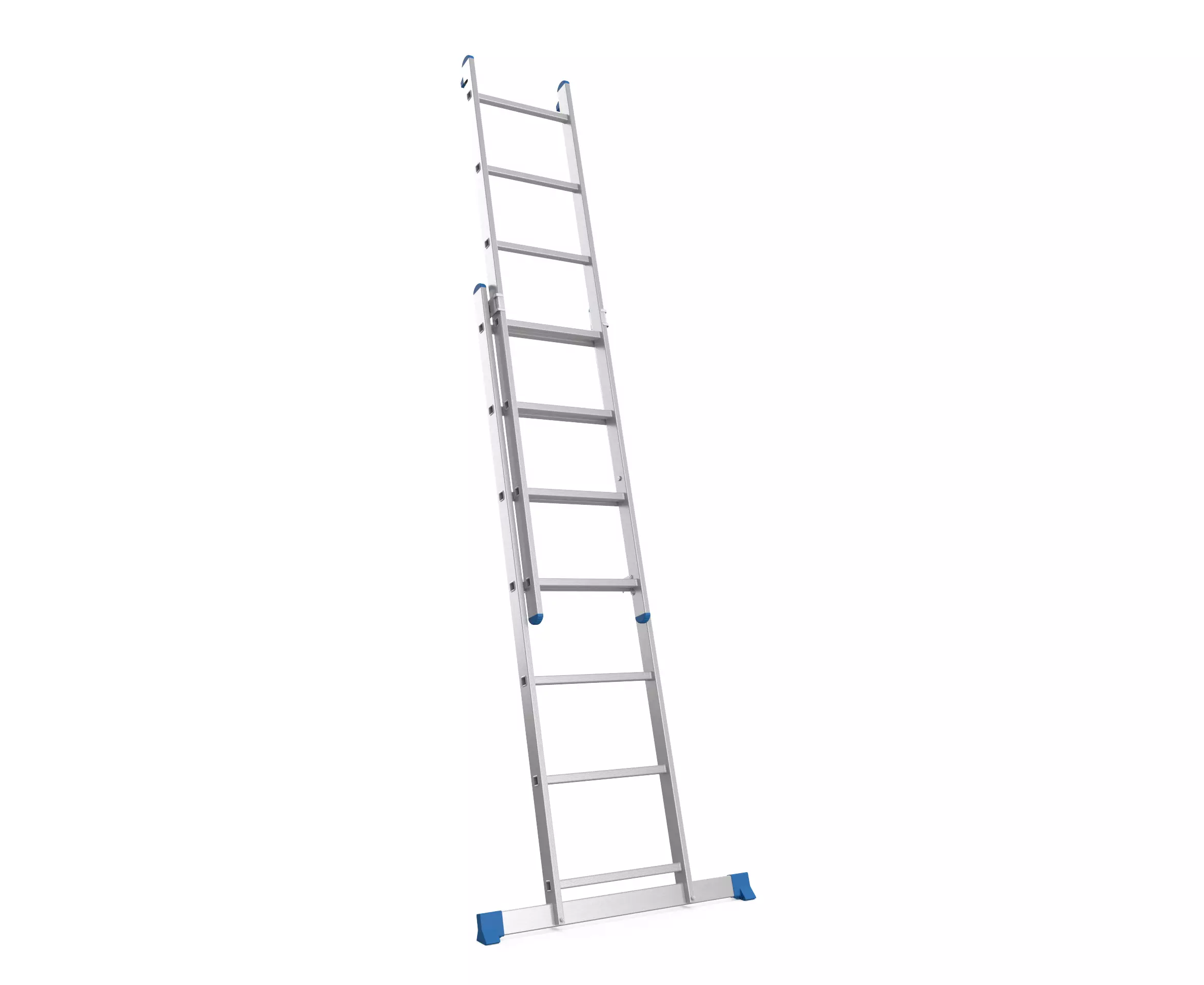 Scara Nex Home din aluminiu cu doua sectiuni 2x7 ( 2,81m) Scara Nex Home din aluminiu cu doua sectiuni 2x7 ( 2,81m)