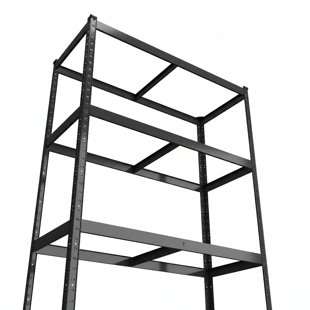 Raft metalic de depozitare Nex Standard 1800x900x400mm, 5 rafturi, MDF, antracit Raft metalic de depozitare Nex Standard 1800x900x400mm, 5 rafturi, MDF, antracit