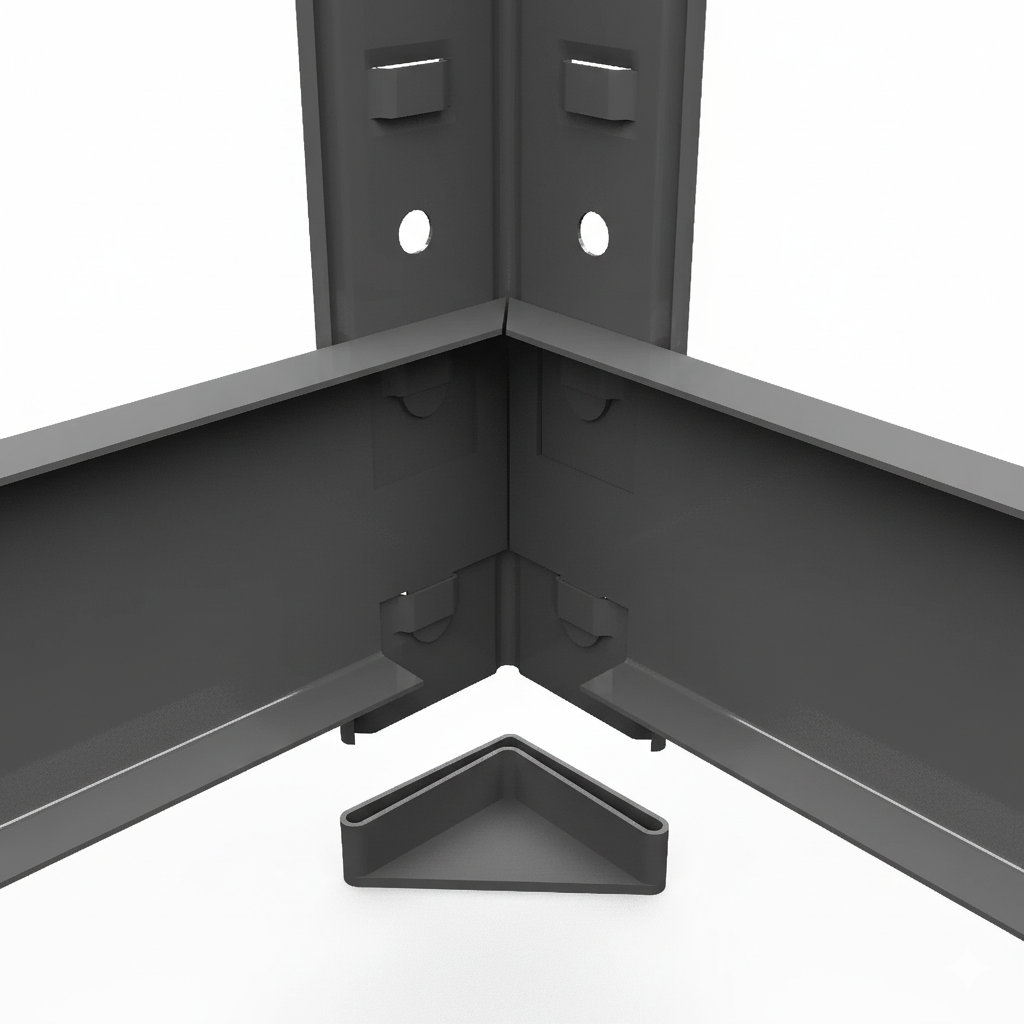 Raft metalic de depozitare Nex Standard 1800x900x400mm, 5 rafturi, MDF, antracit Raft metalic de depozitare Nex Standard 1800x900x400mm, 5 rafturi, MDF, antracit