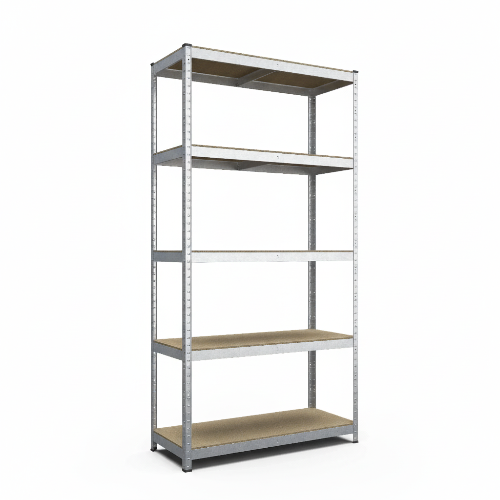 Стеллаж для хранения Nex Standard 2200x1100x450 мм, 5 полок, оцинкованный