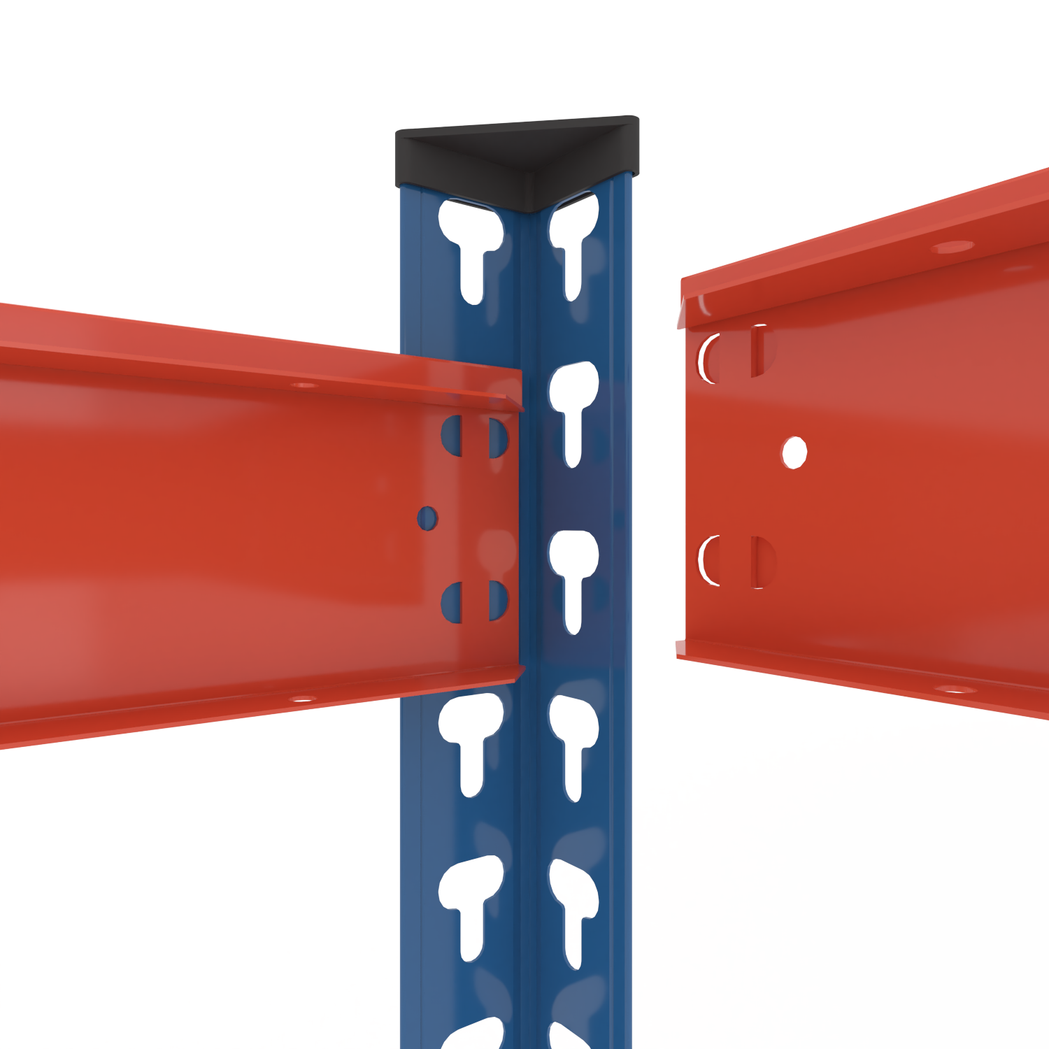 Металлический стеллаж для хранения Nex Titan 2160x1200x800 мм, 5 полок МДФ, Blue/Orange Металлический стеллаж для хранения Nex Titan 2160x1200x800 мм, 5 полок МДФ, Blue/Orange
