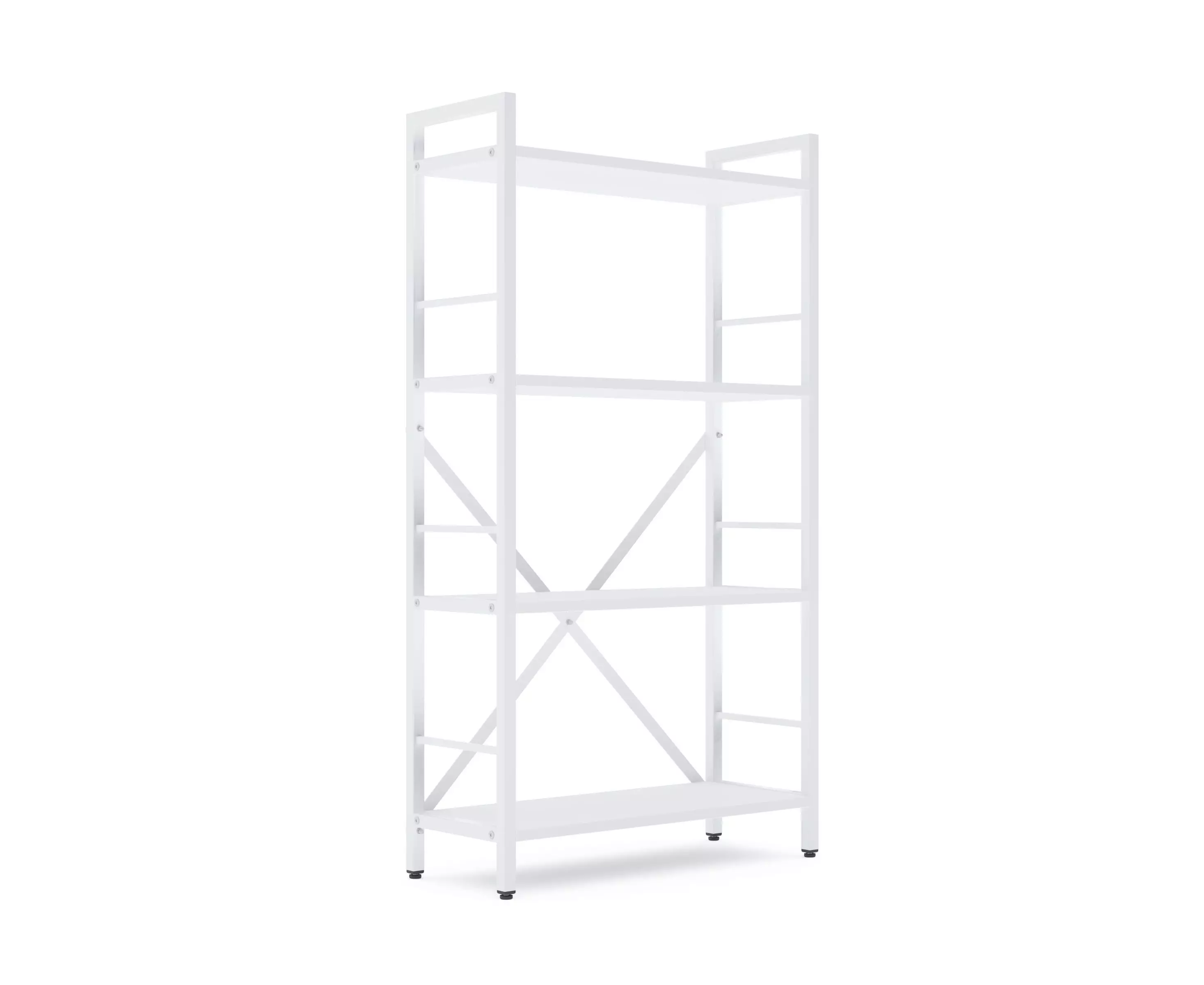 Raft metalic Nex Loft 1100x600x240 mm, 4 rafturi, PAL, White/ White snow Raft metalic Nex Loft 1100x600x240 mm, 4 rafturi, PAL, White/ White snow