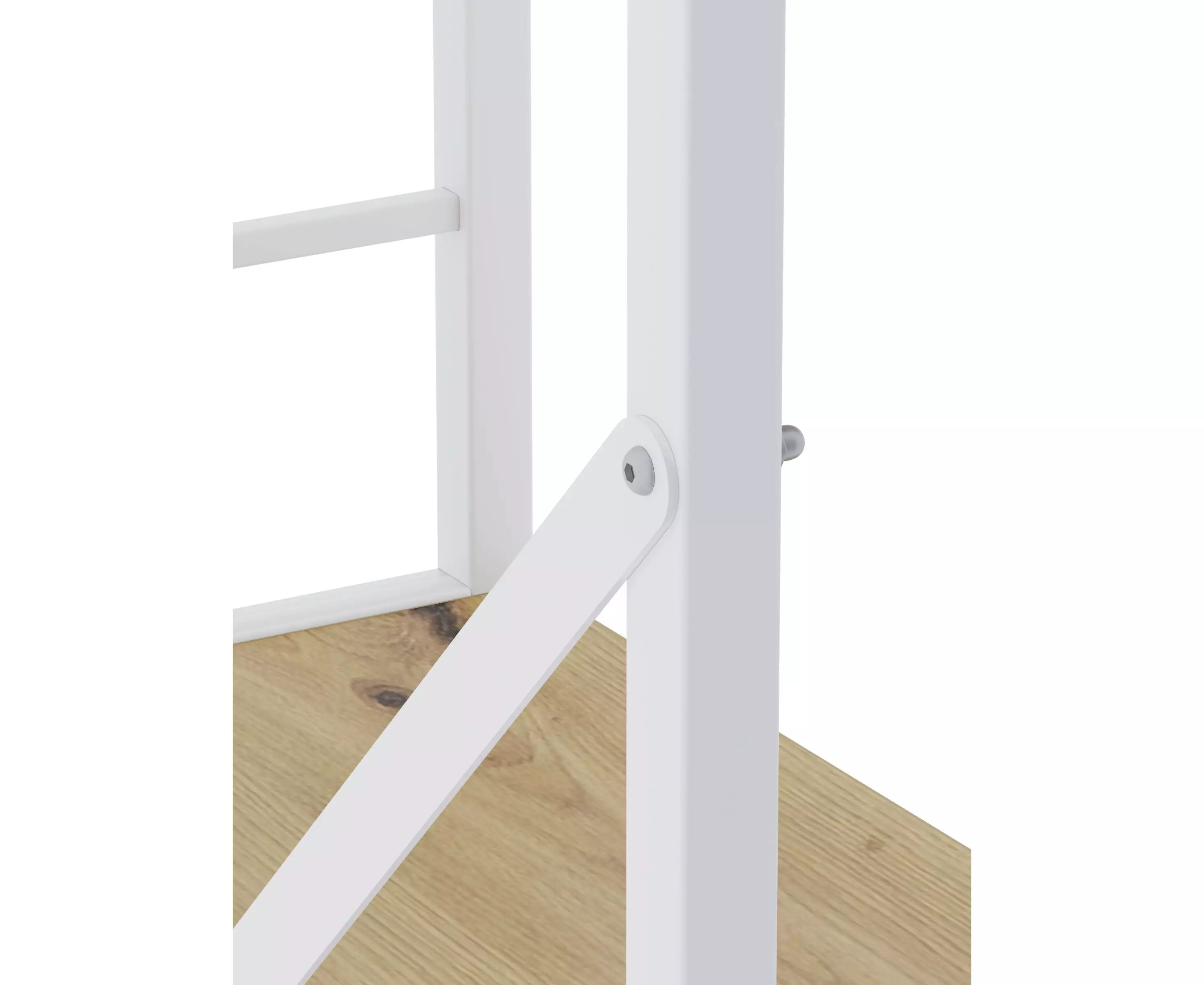 Raft metalic Nex Loft 1700x800x350 mm, 5 rafturi, PAL, White/ Oak Artisan Raft metalic Nex Loft 1700x800x350 mm, 5 rafturi, PAL, White/ Oak Artisan