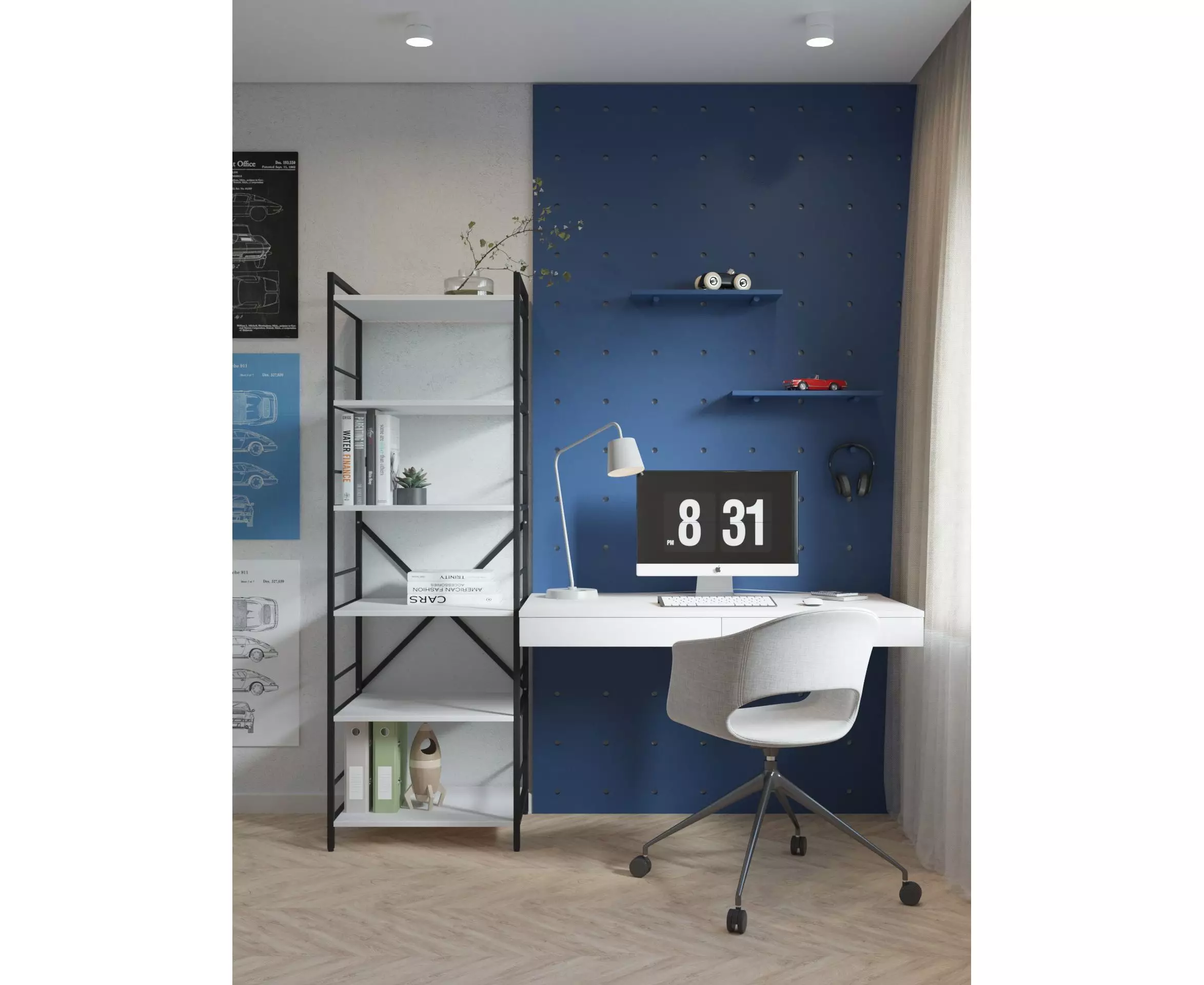 Стеллаж Nex Loft 1700x800x350 мм, 5 полок, ЛДСП, Антрацит / Белоснежный Стеллаж Nex Loft 1700x800x350 мм, 5 полок, ЛДСП, Антрацит / Белоснежный