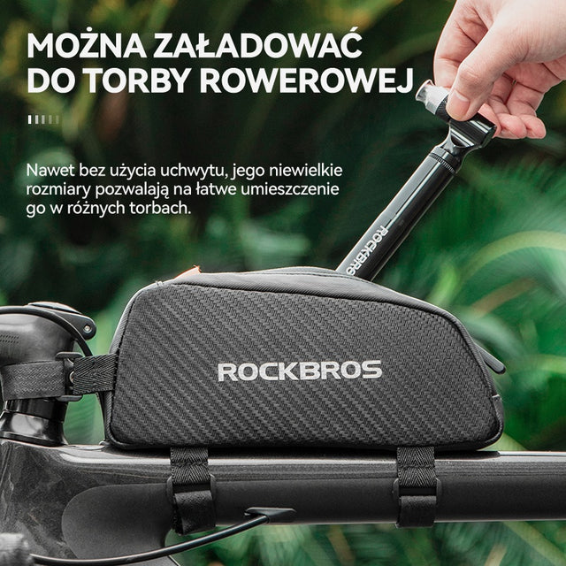 Pompa pentru bicicleta mini clasica ROCKBROS,130 PSI - JG-PB-11 Pompa pentru bicicleta mini clasica ROCKBROS,130 PSI - JG-PB-11