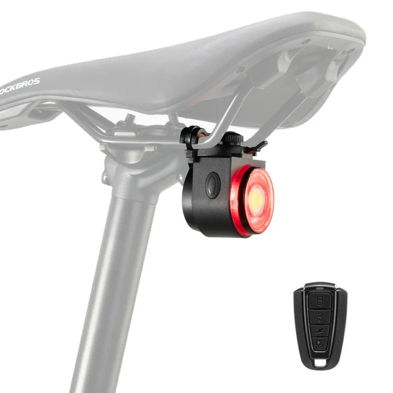 Lanterna spate pentru bicicleta ROCKBROS A8Pro, cu claxon - 340014001 Lanterna spate pentru bicicleta ROCKBROS A8Pro, cu claxon - 340014001
