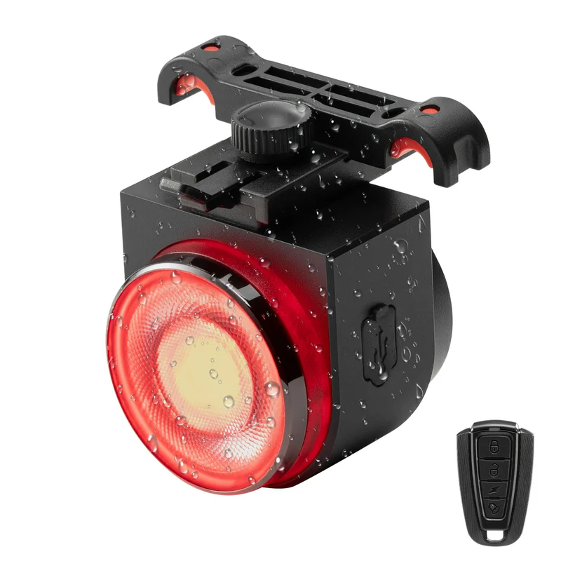 Lanterna spate pentru bicicleta ROCKBROS A8Pro, cu claxon - 340014001 Lanterna spate pentru bicicleta ROCKBROS A8Pro, cu claxon - 340014001