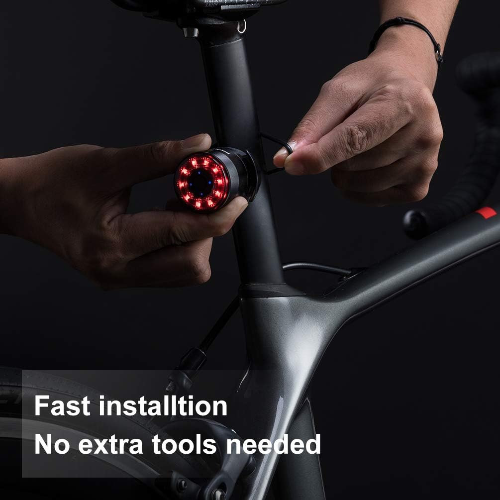 Lanterna spate pentru bicicleta ROCKBROS Q1 Samurai - Q1 Lanterna spate pentru bicicleta ROCKBROS Q1 Samurai - Q1