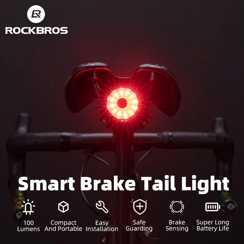 Lanterna spate pentru bicicletă ROCKBROS WR05 -24520500001 Lanterna spate pentru bicicletă ROCKBROS WR05 -24520500001