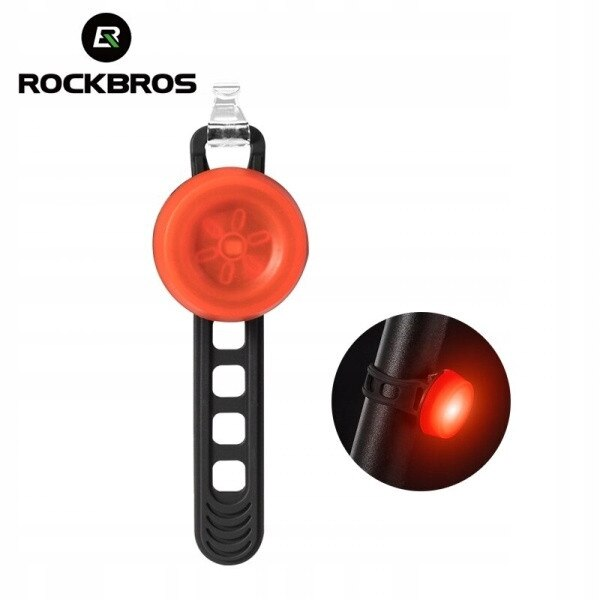 Lanterna spate pentru bicicleta ROCKBROS, Rosu - TL905 Lanterna spate pentru bicicleta ROCKBROS, Rosu - TL905