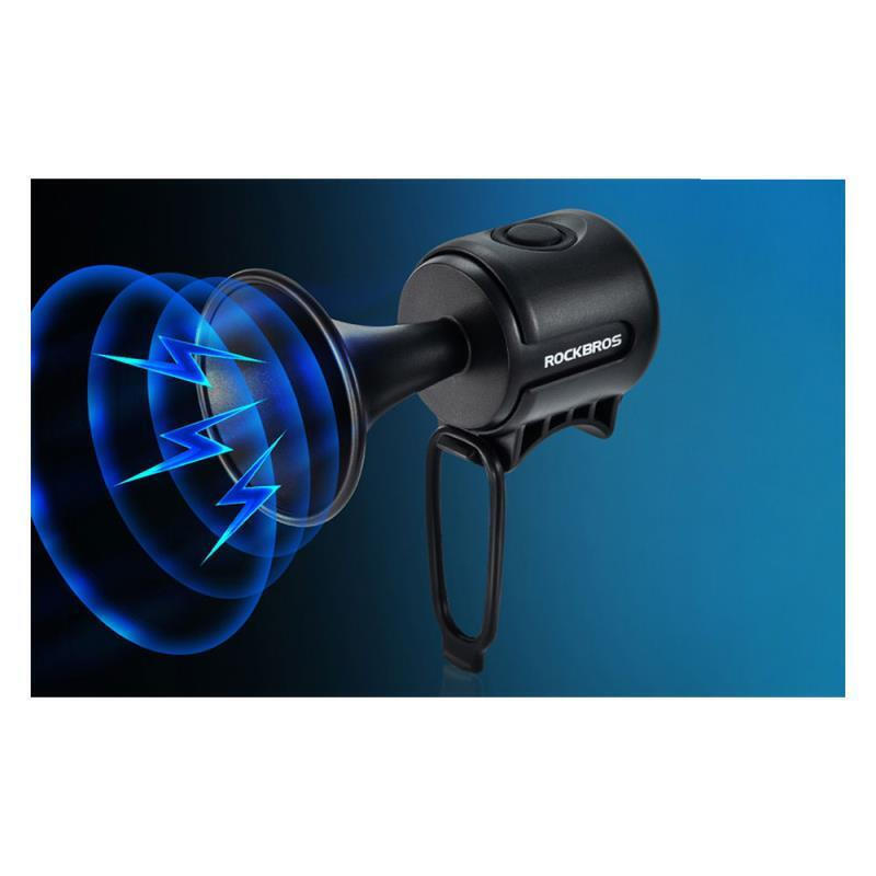Sonerie pentru bicicleta ROCKBROS, tip claxon, rosu - 34210002003 Sonerie pentru bicicleta ROCKBROS, tip claxon, rosu - 34210002003