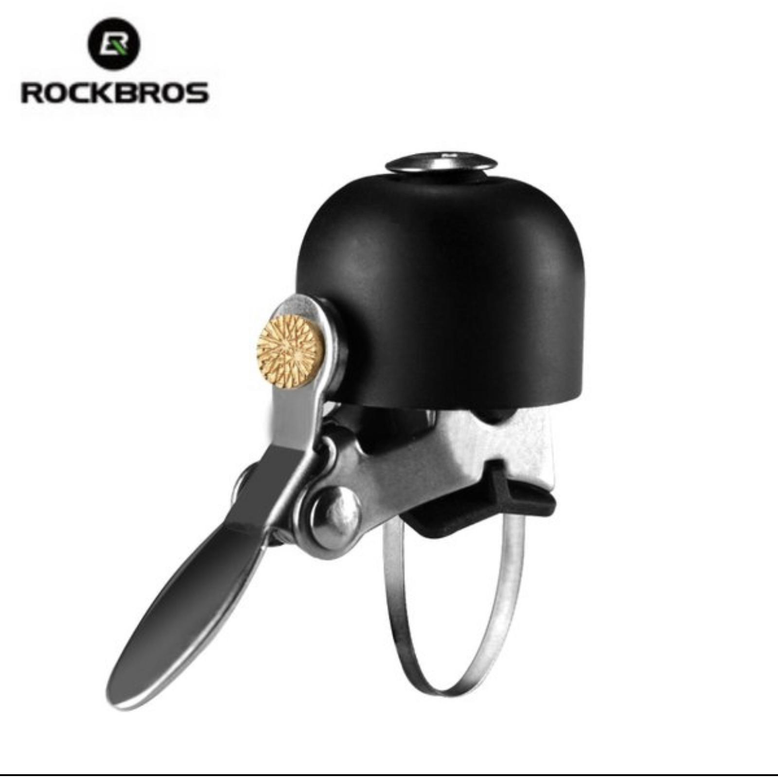 Sonerie pentru bicicleta din Otel Inoxidabil ROCKBROS, negru - 2016-1ABK Sonerie pentru bicicleta din Otel Inoxidabil ROCKBROS, negru - 2016-1ABK