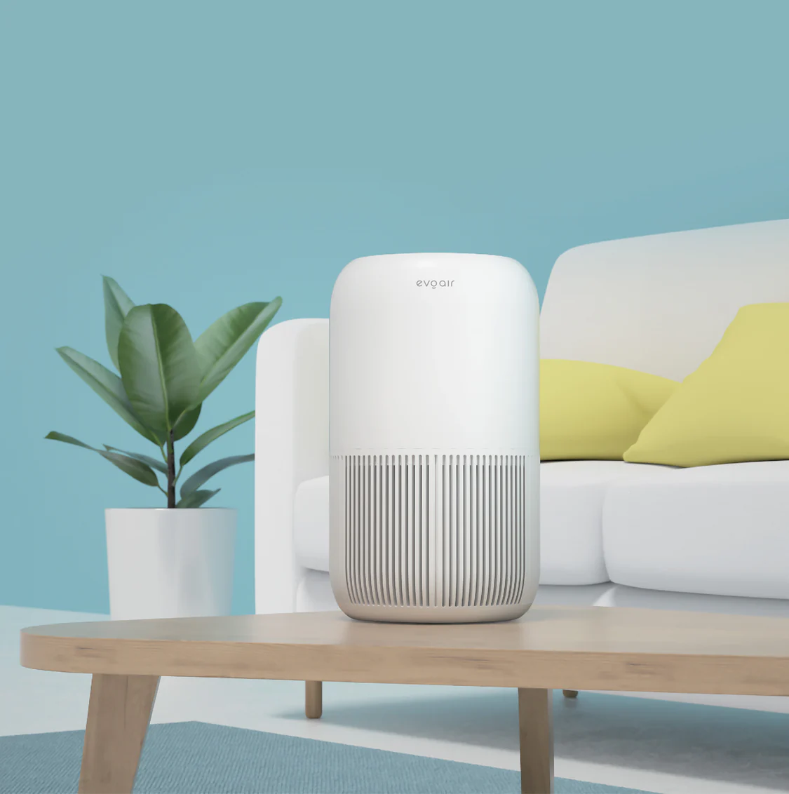 Purificator de aer Evoair, YuvoSpin, Lampa UV-C, Filtru 3in1, True Hepa, Carbon Activ,Alb Purificator de aer Evoair, YuvoSpin, Lampa UV-C, Filtru 3in1, True Hepa, Carbon Activ,Alb