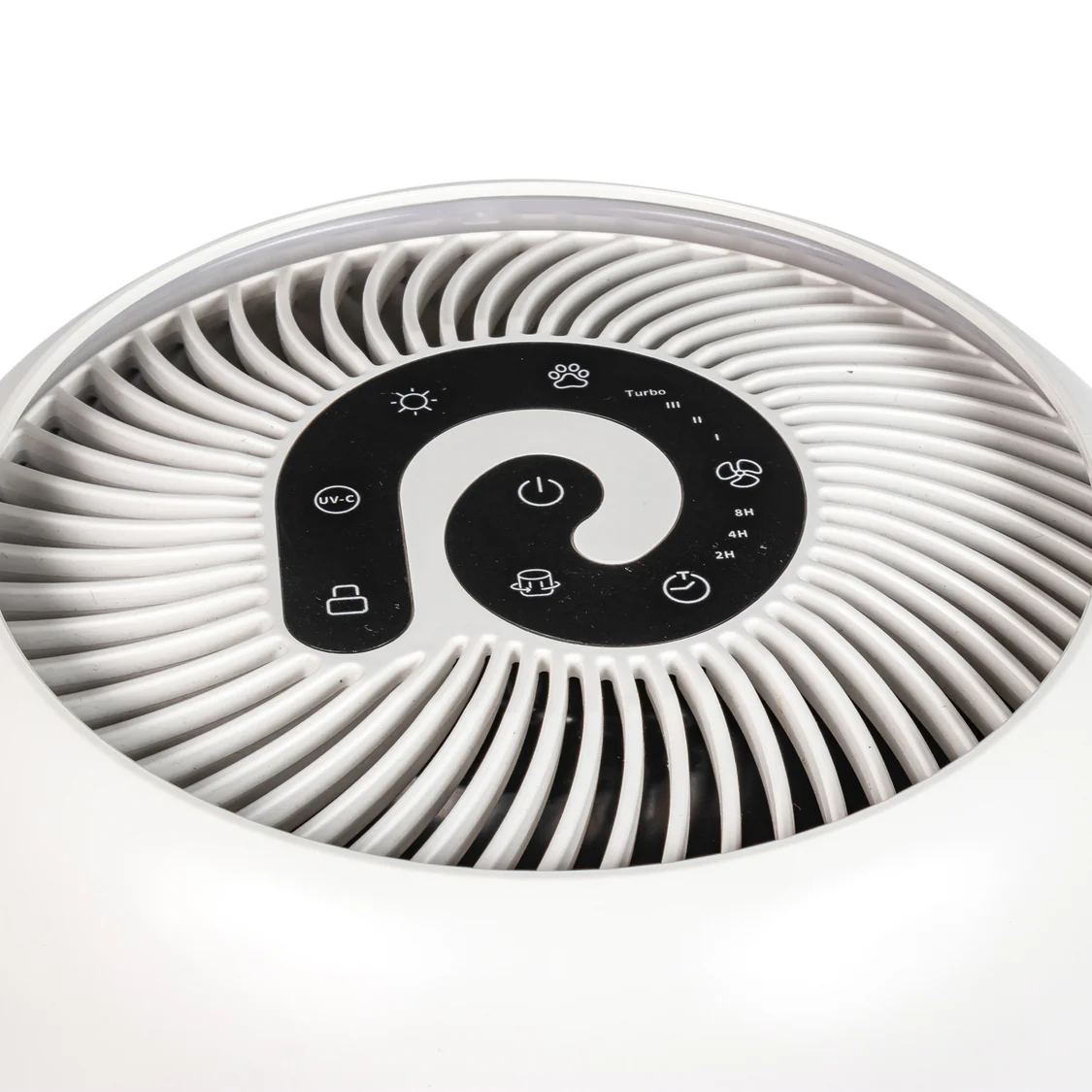Purificator de aer Evoair, YuvoSpin, Lampa UV-C, Filtru 3in1, True Hepa, Carbon Activ,Alb Purificator de aer Evoair, YuvoSpin, Lampa UV-C, Filtru 3in1, True Hepa, Carbon Activ,Alb