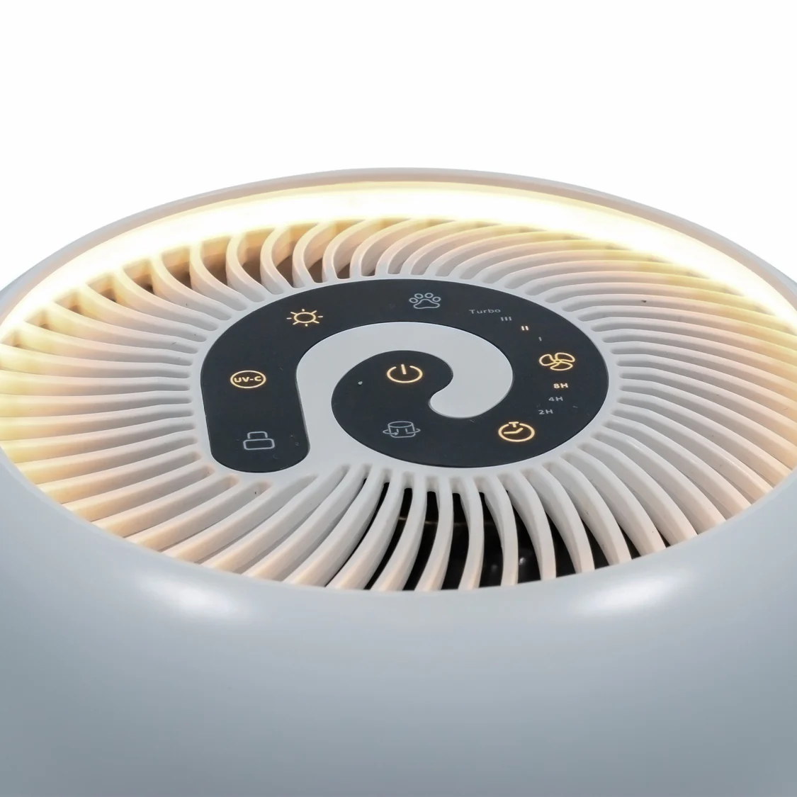 Purificator de aer Evoair, YuvoSpin, Lampa UV-C, Filtru 3in1, True Hepa, Carbon Activ,Alb Purificator de aer Evoair, YuvoSpin, Lampa UV-C, Filtru 3in1, True Hepa, Carbon Activ,Alb