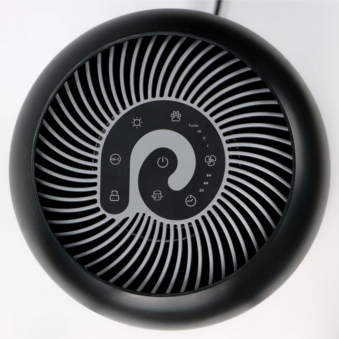 Purificator de aer Evoair, YuvoSpin, Lampa UV-C, Filtru 3in1, True Hepa, Carbon Activ,Negru Purificator de aer Evoair, YuvoSpin, Lampa UV-C, Filtru 3in1, True Hepa, Carbon Activ,Negru