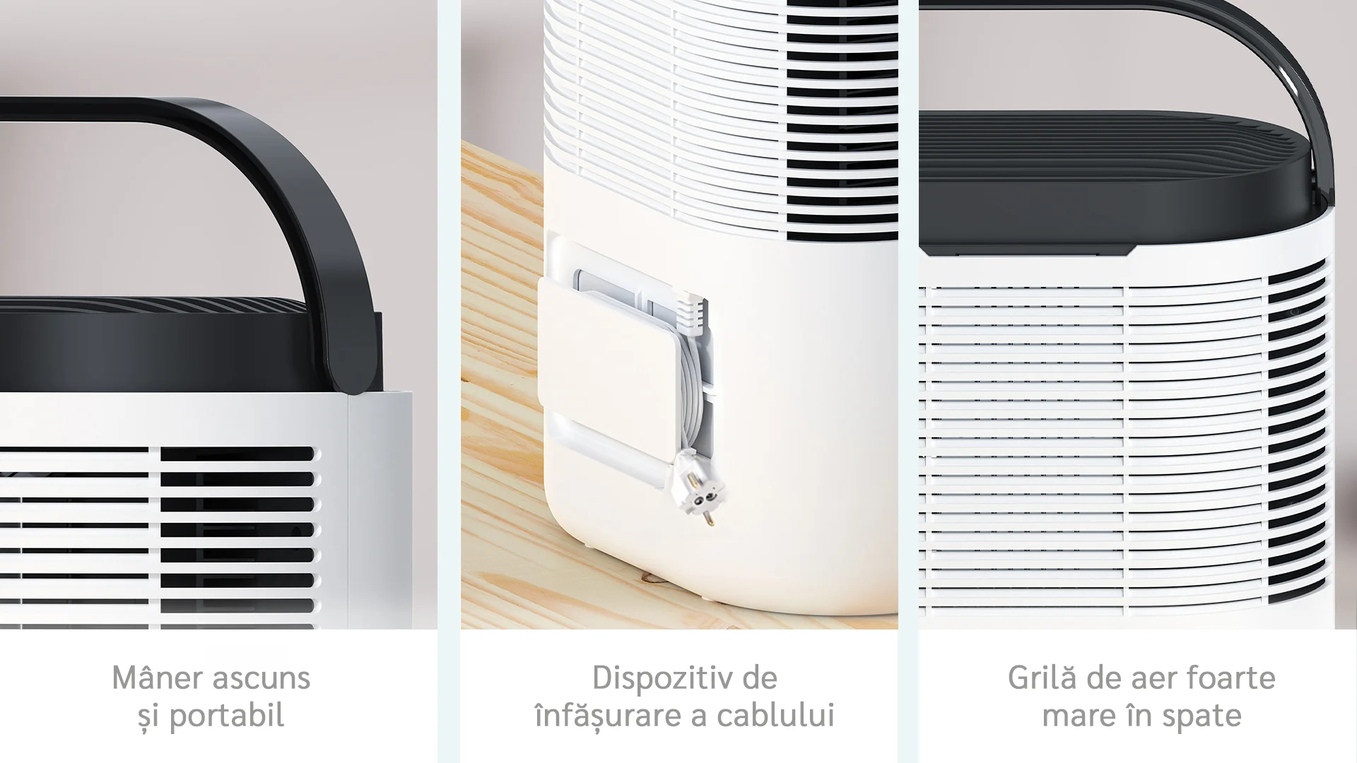 Dezumidificator aer Evoair HUMIX560, 560ml/24h, Silențios, Senzor de umiditate, 3 Moduri funcționare Dezumidificator aer Evoair HUMIX560, 560ml/24h, Silențios, Senzor de umiditate, 3 Moduri funcționare