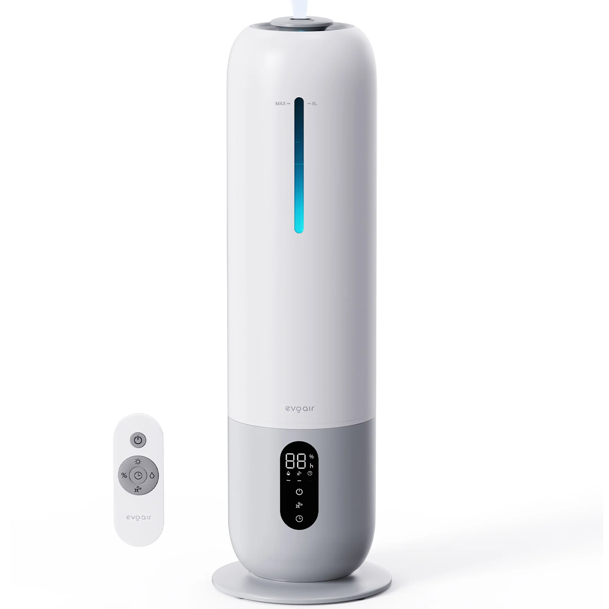 Umidificator Evoair UMIO, Rezervor 3.8L, Aromaterapie, Capacitate de umidificare 300ml/h
