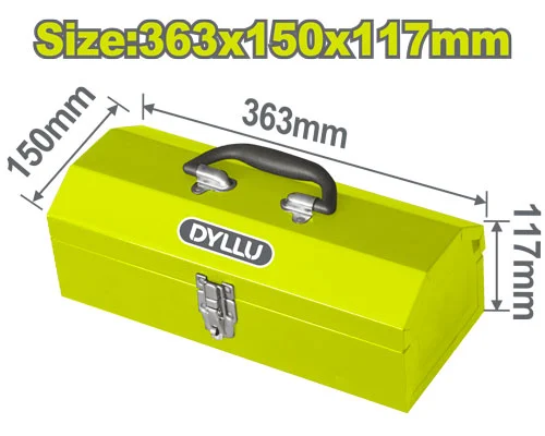Ящик для инструментов металлический 363x150x117мм DYLLU DTTB8A11 Ящик для инструментов металлический 363x150x117мм DYLLU DTTB8A11