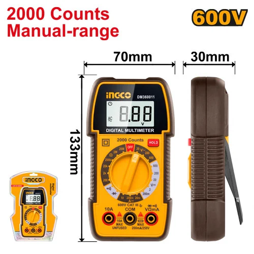Мультиметр INGCO DM360011 Мультиметр INGCO DM360011