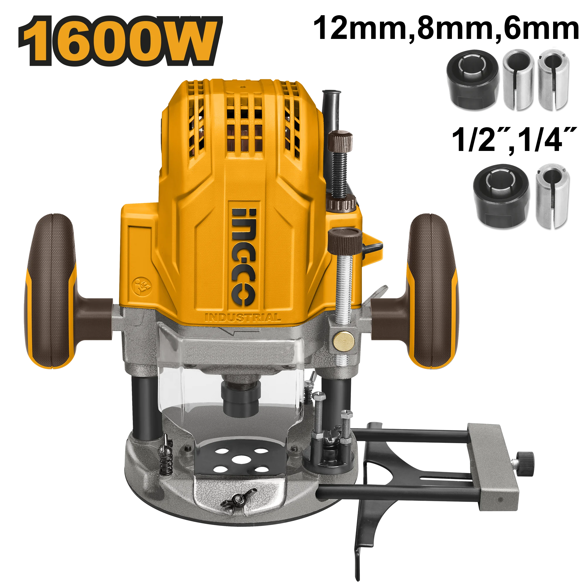 Mașină de frezat 1600W INGCO RT160028