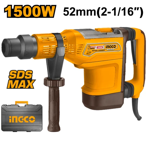Ciocan rotopercutor INGCO 1500W 52mm RH1500528 Ciocan rotopercutor INGCO 1500W 52mm RH1500528