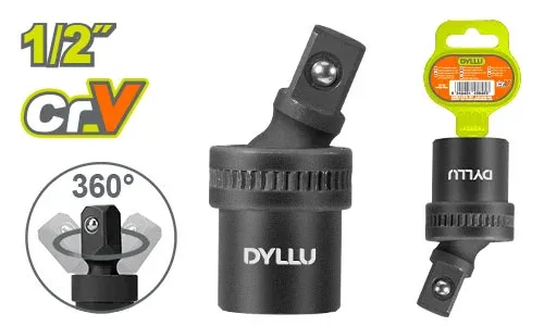 Ударный кардан 1/2" с квадратом привода DYLLU DTMS4212 Ударный кардан 1/2" с квадратом привода DYLLU DTMS4212