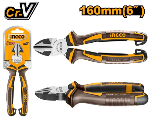 Кусачки боковые 160 мм INGCO HDCP28168