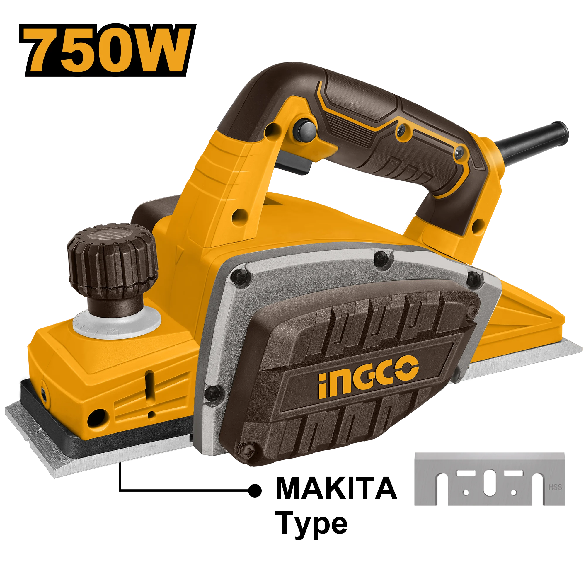 Rindea electrică 750W INGCO PL7508