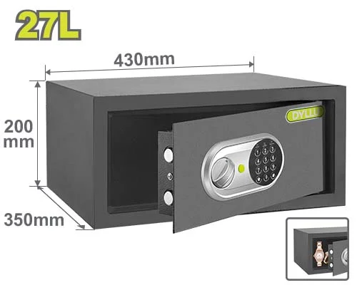 Сейф электронный 27л DYLLU DTEB1535