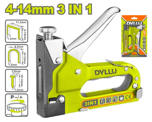 Степлер 4-14mm 3 в 1 DYLLU DTGU2614