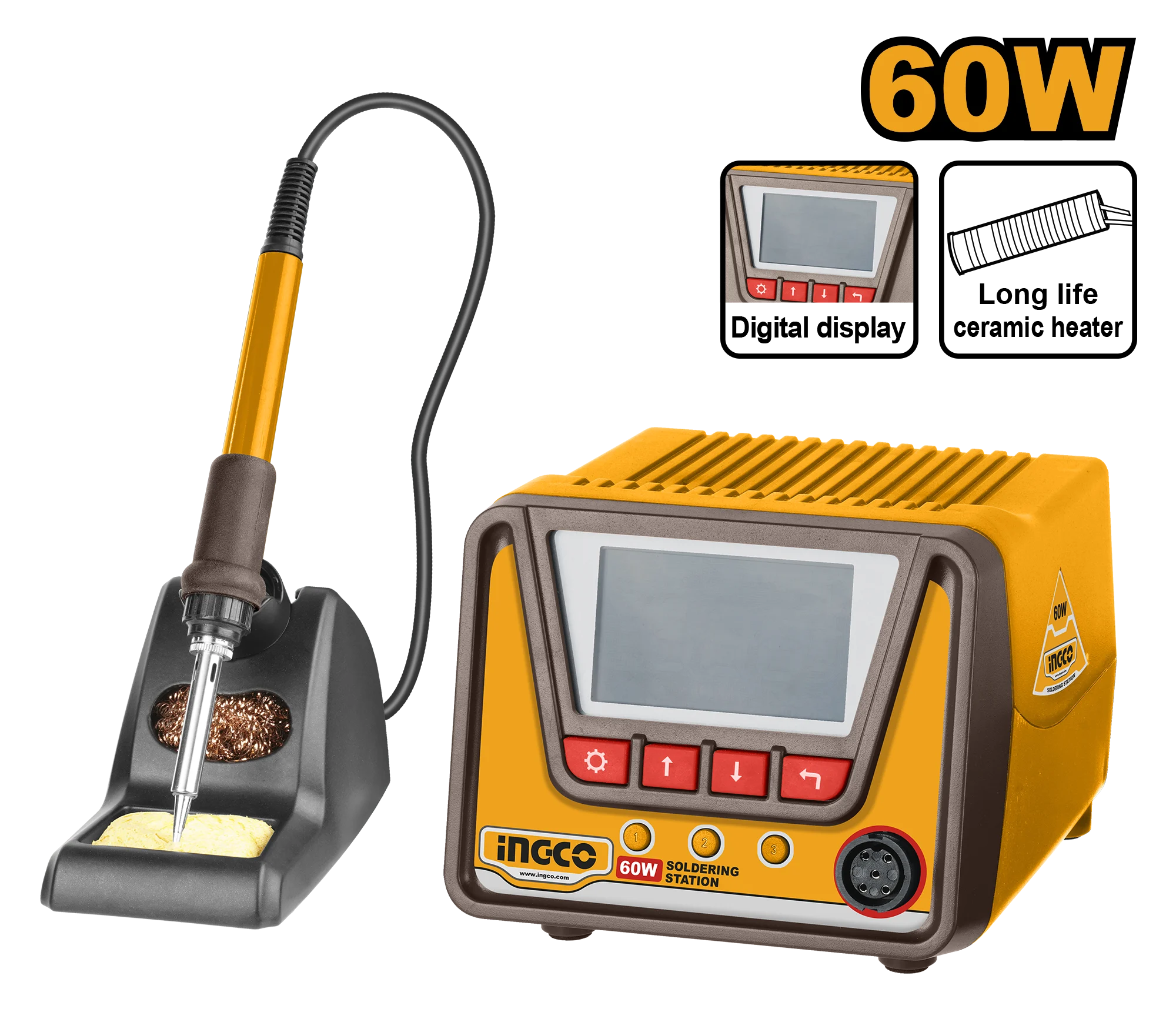 Stație de lipit 60W INGCO SI016923