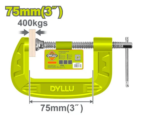 Menghina cu surub tip G 75mm DYLLU DTCP1103
