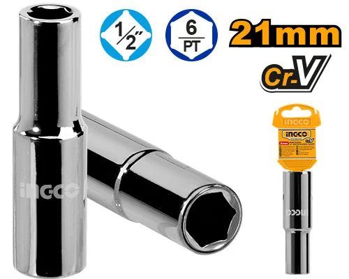 Adaptor pătrat în hexagonal 21mm 1/2 INGCO HHAST12213L