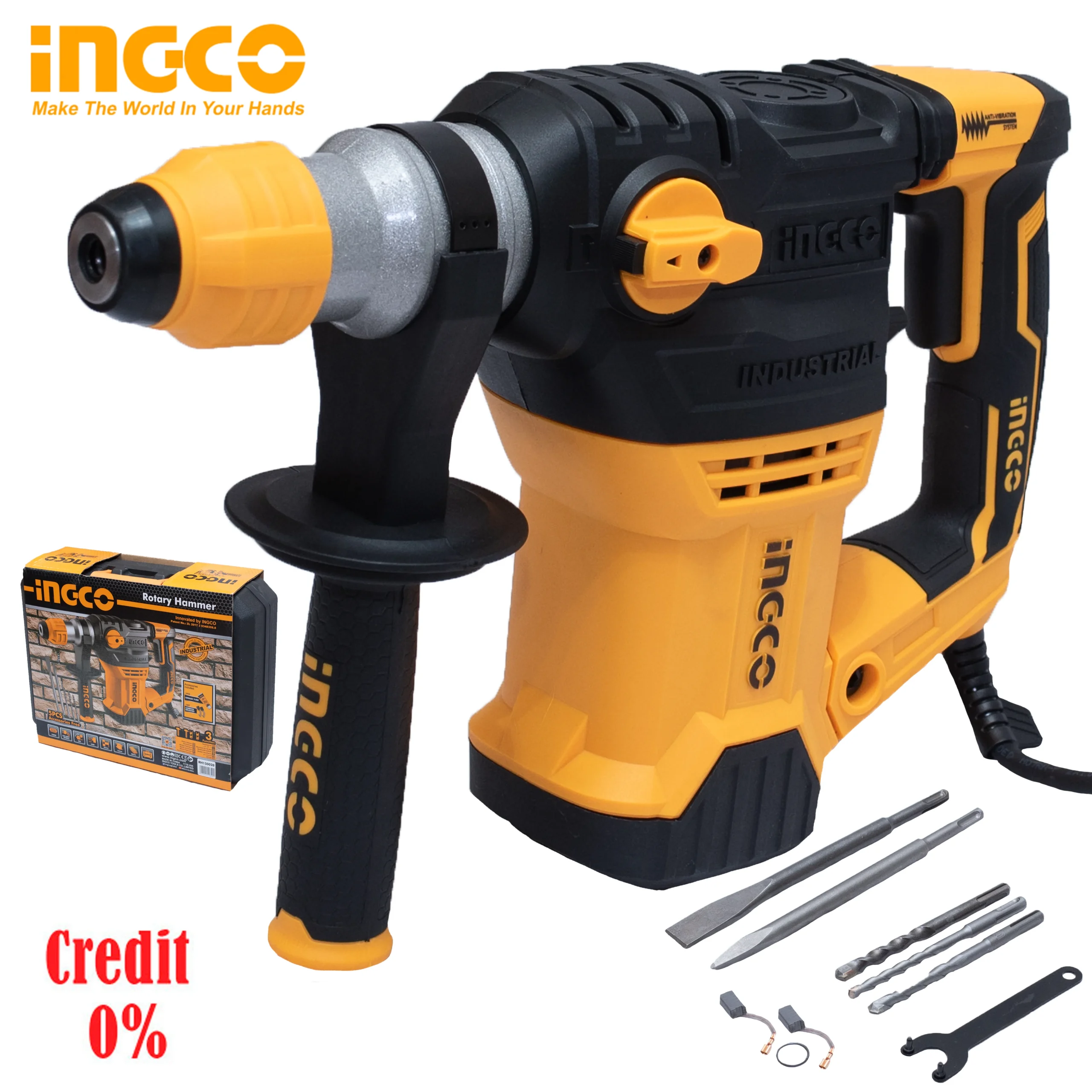 Ciocan rotopercutor 1500W INGCO RH150028 Ciocan rotopercutor 1500W INGCO RH150028