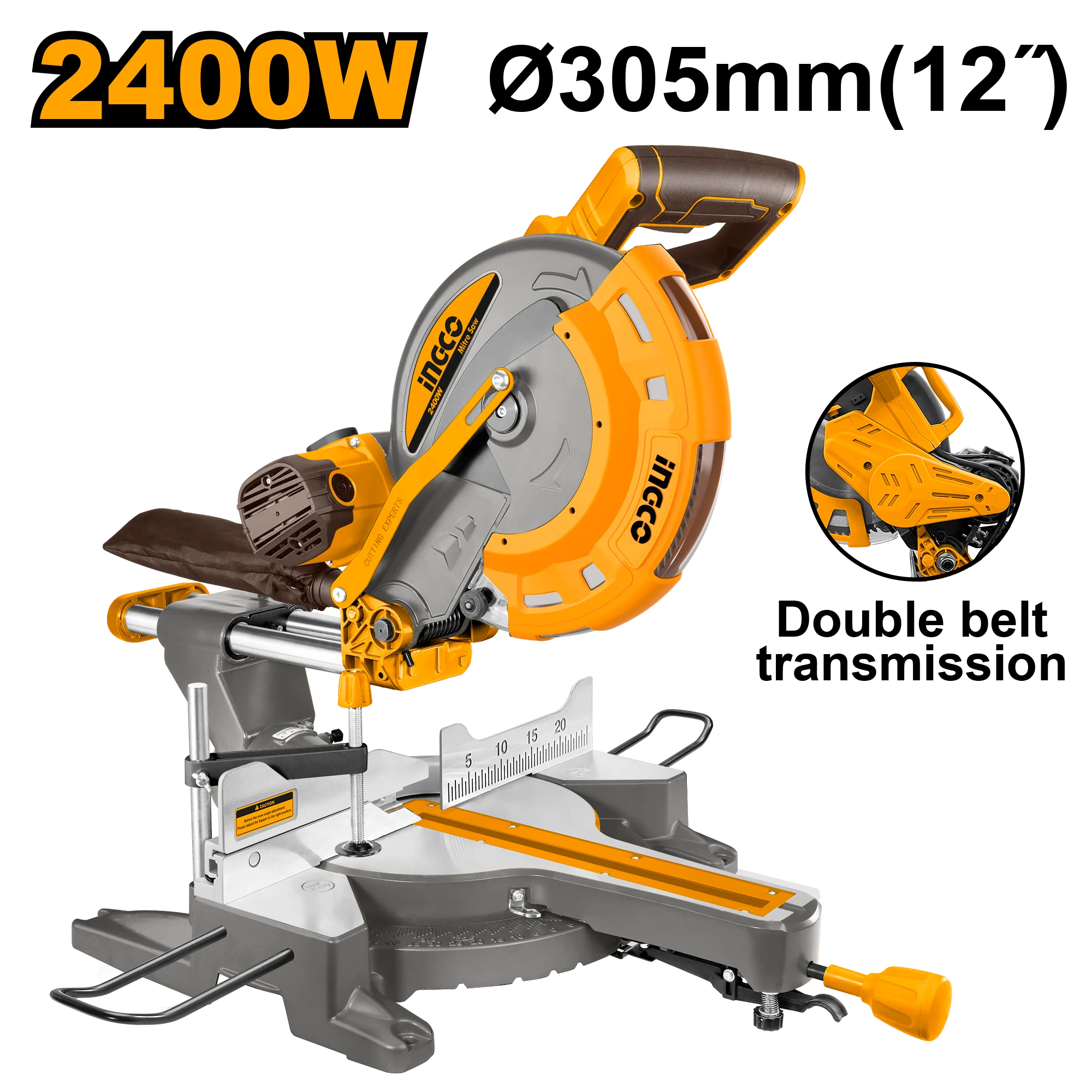 Торцовочная пила 2400W 305mm INGCO BM2S24007 Торцовочная пила 2400W 305mm INGCO BM2S24007
