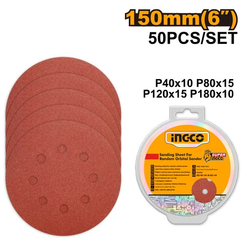 Комплект абразивной бумаги INGCO AKRS1500511
