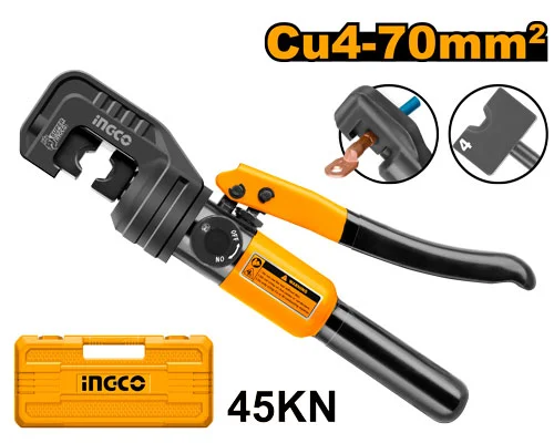 Пресс гидравлический ручной 4-70 мм2 INGCO HHCT0170