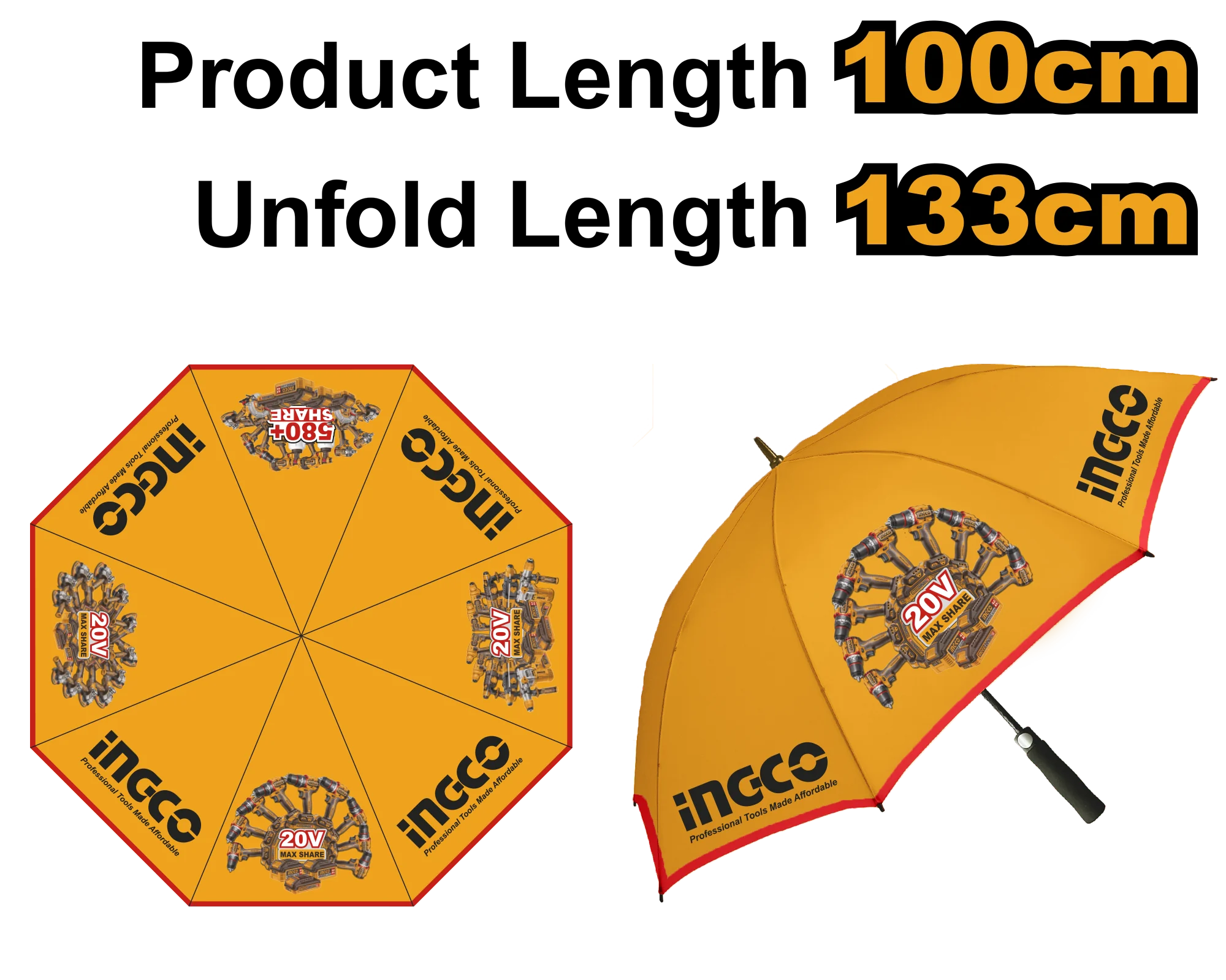 Зонтик INGCO PMAU02 Зонтик INGCO PMAU02