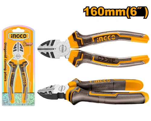 Кусачки боковые 160 мм INGCO HDCP08168