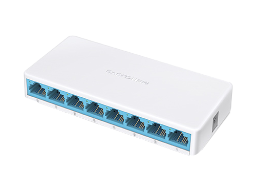 MERCUSYS MS108 8-портовый 10/100M мини настольный коммутатор, 8 10/100M RJ45 портов MERCUSYS MS108 8-портовый 10/100M мини настольный коммутатор, 8 10/100M RJ45 портов