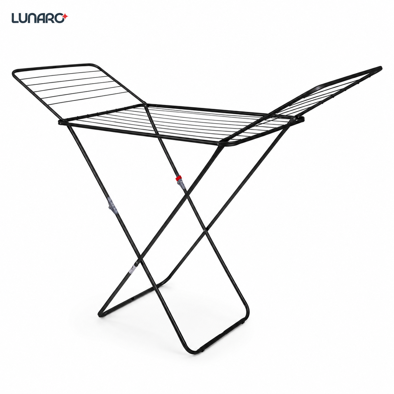 Uscator de rufe LUNARO LINEO-BK, 128 x 55 x 4 cm, 18 m, max. 15 kg, negru Uscator de rufe LUNARO LINEO-BK, 128 x 55 x 4 cm, 18 m, max. 15 kg, negru