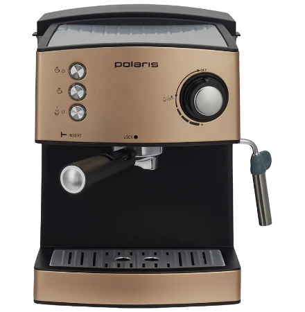 Coffee Maker Espresso Polaris PCM1527E Champagne
