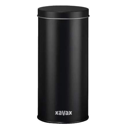 Xavax 111272, Coffee Tin,For Storing 20 Senseo Pads, Silver